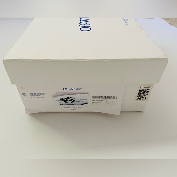 Off White Virgil Abloh Empty Shoe Box - Picture 5 of 7